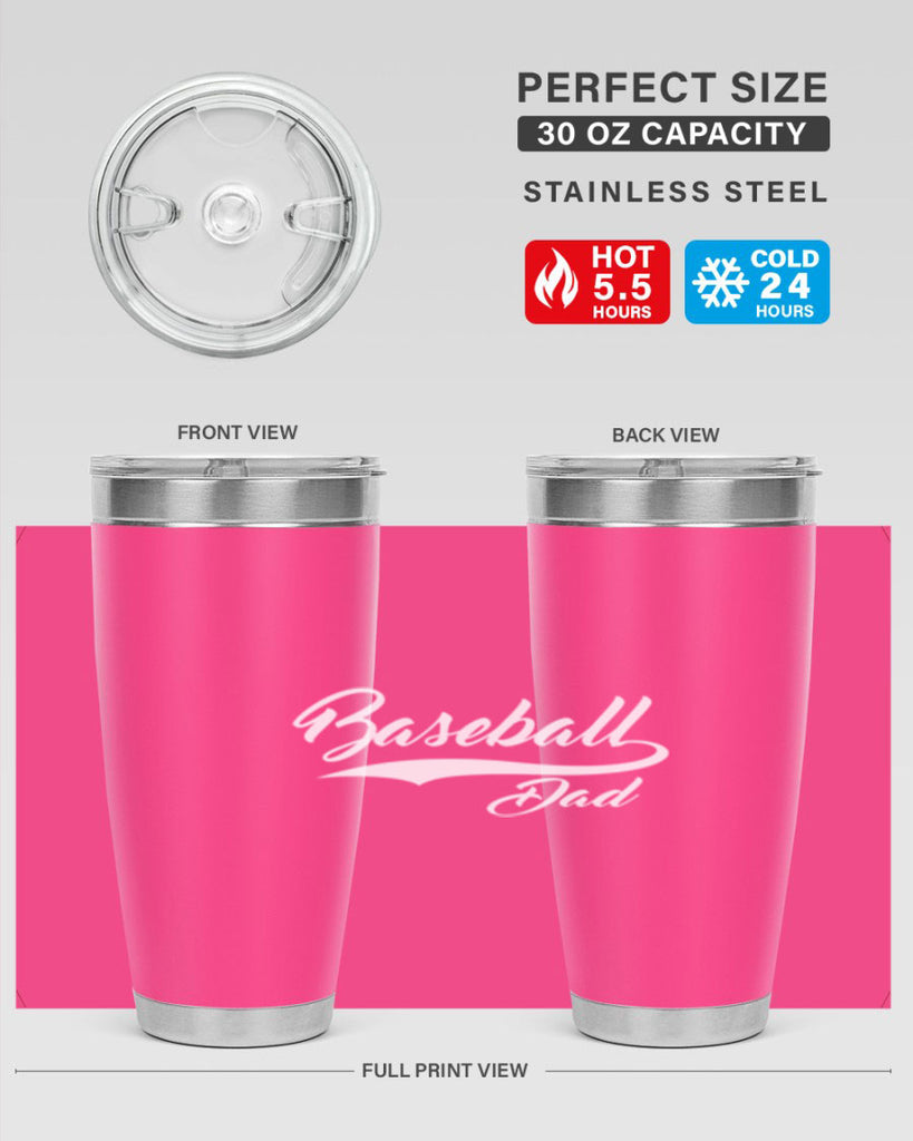 baseball dadi 50#- dad- Tumbler
