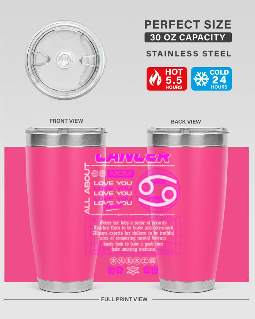 cancer 176#- zodiac- Tumbler