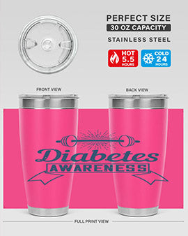diabetes awareness Style 3#- diabetes- Tumbler
