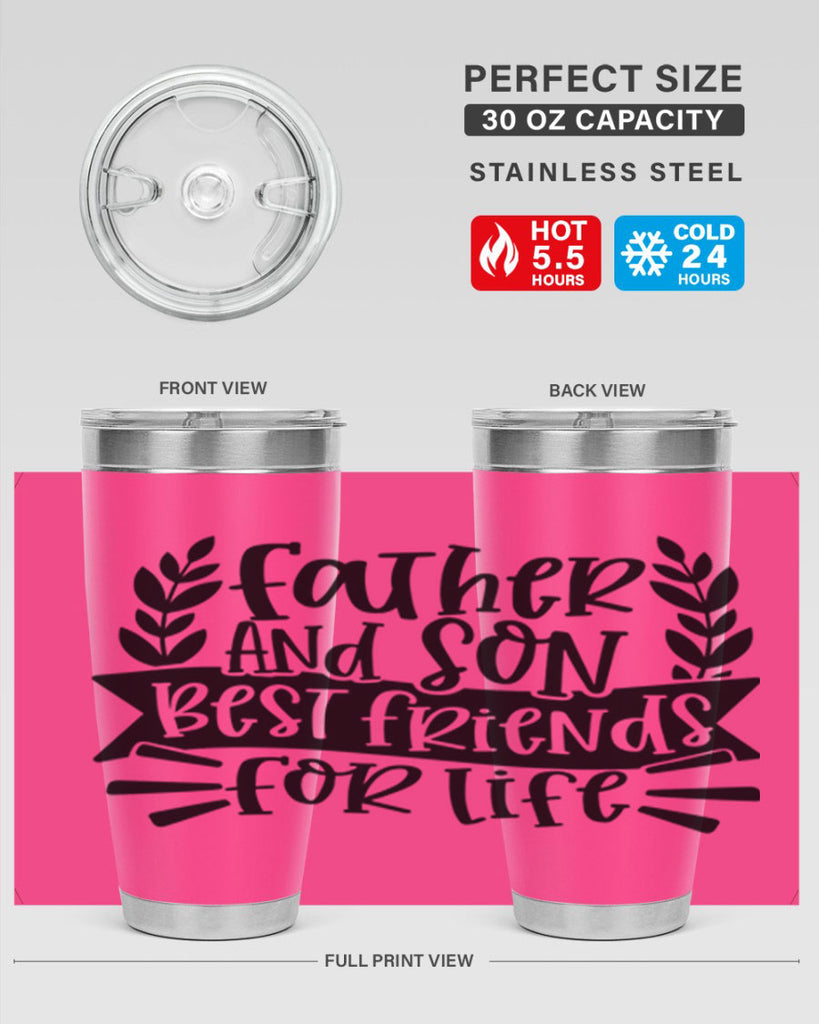 father and son best friends for life 52#- fathers day- Tumbler