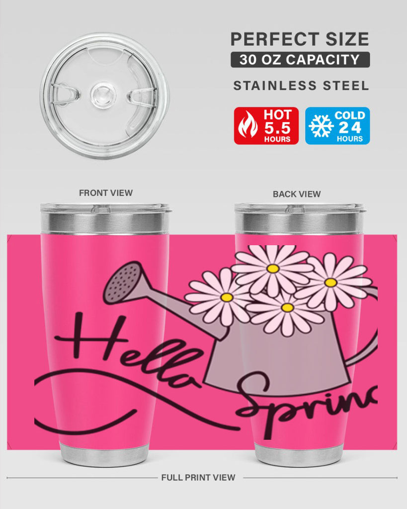 hello spring watering can208#- spring- Tumbler