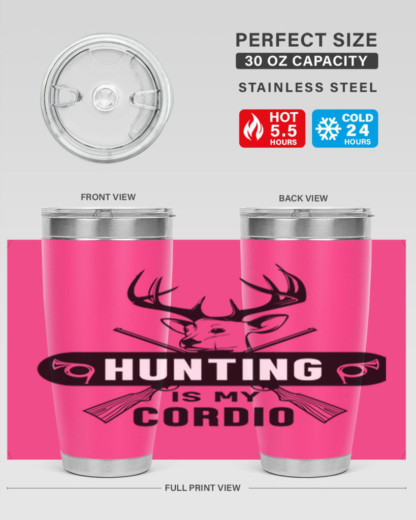 hunting is my 24#- hunting- Tumbler