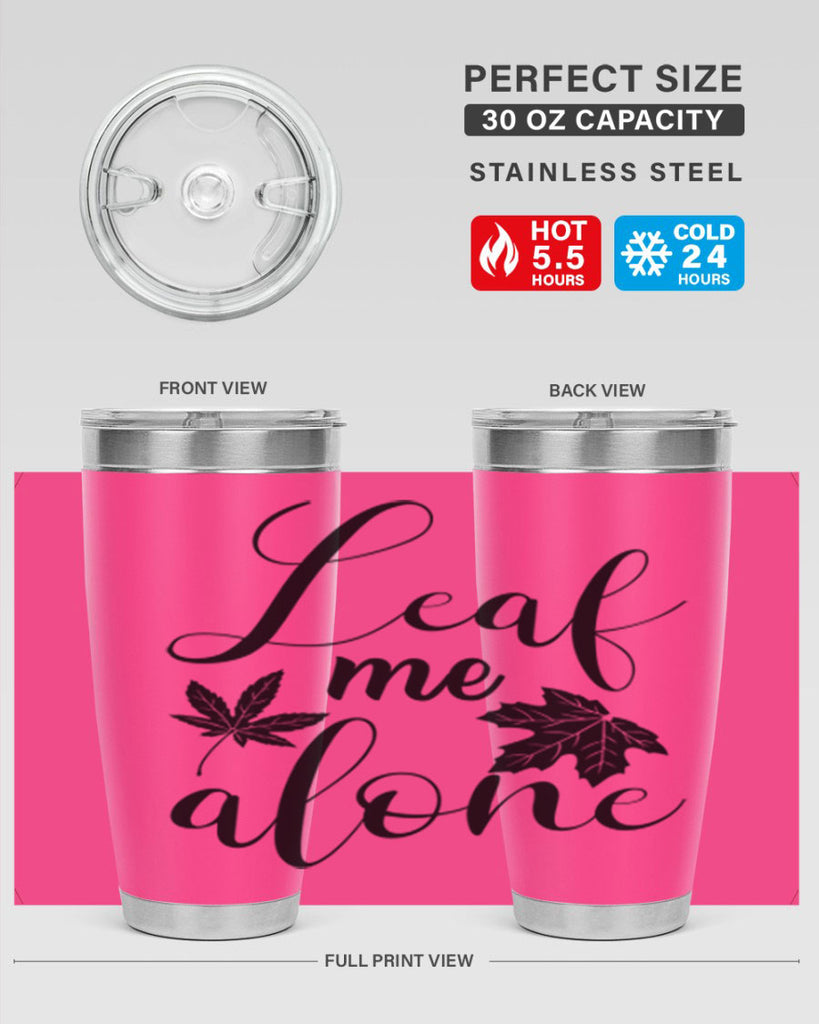 leaf me alone 387#- fall- Tumbler