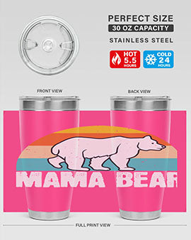mama bear 24#- Bears- Tumbler