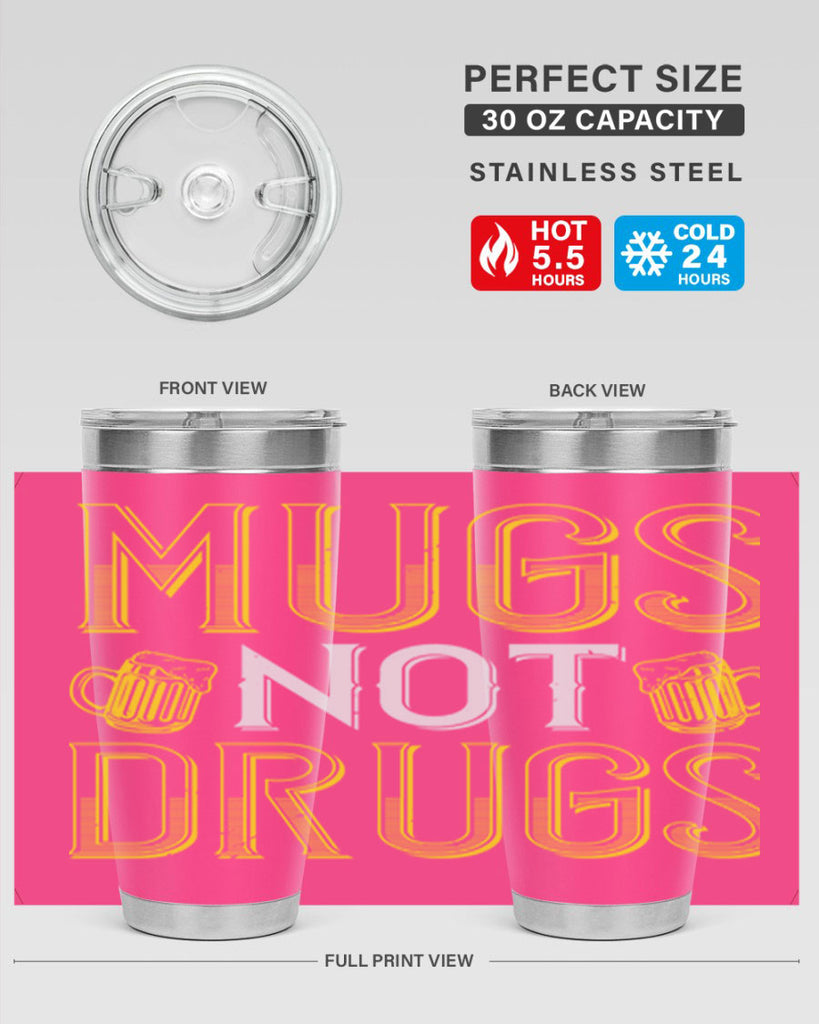 mugs not drugs Style 113#- St Patricks Day- Tumbler