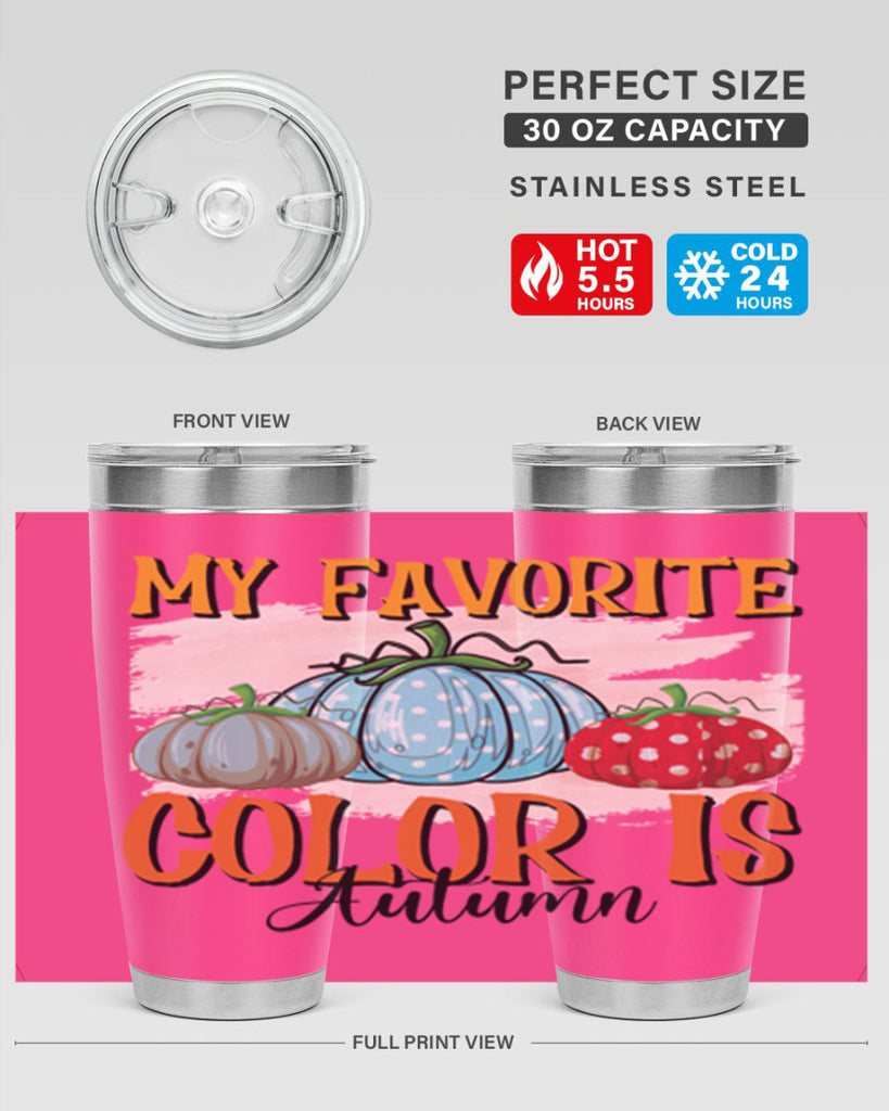my favorite color is autumn 436#- fall- Tumbler