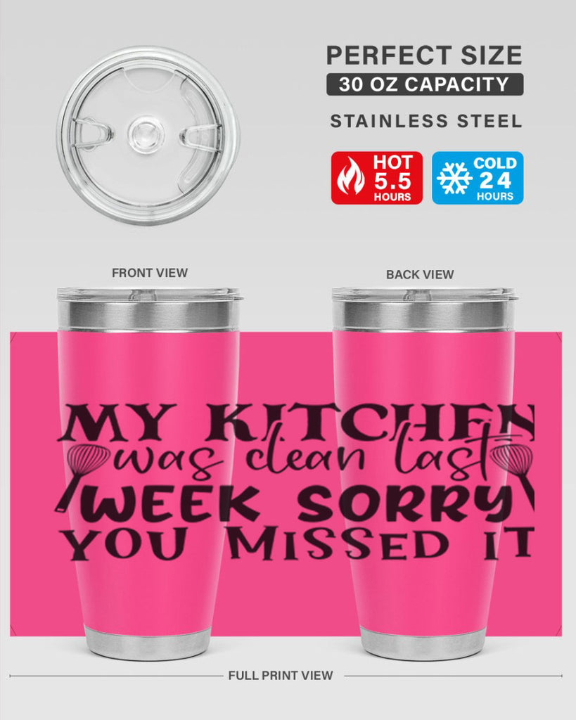 my kitchen was clean last week sorry you missed it 84#- kitchen- Tumbler