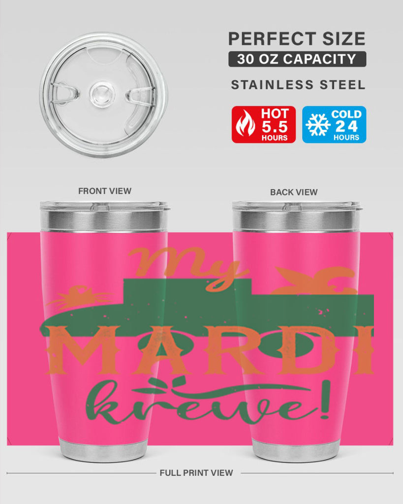 my mardi krewe 43#- mardi gras- Tumbler