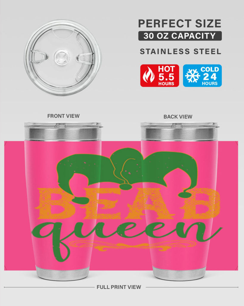 new orleans new me 42#- mardi gras- Tumbler