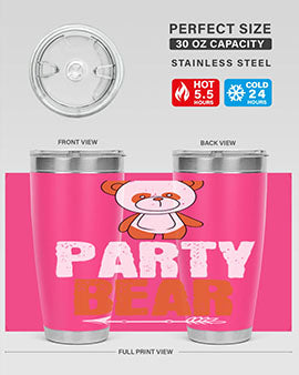 party bear 25#- Bears- Tumbler