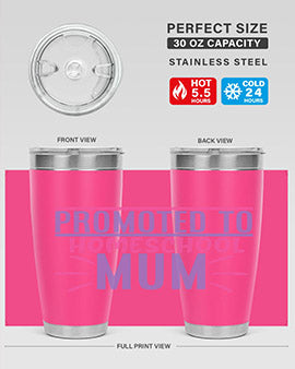 promoted to homeschool mum Style 48#- corona virus- Tumbler