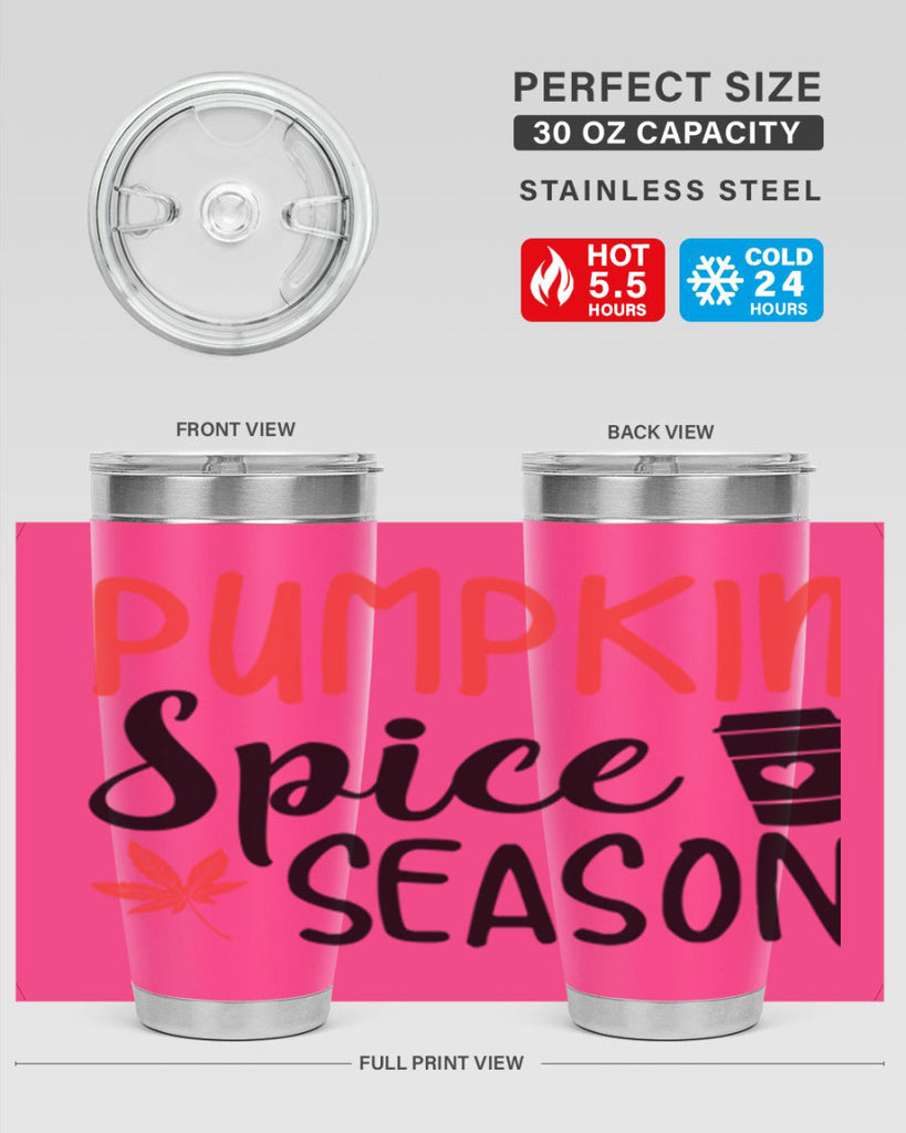 pumpkin spice Season 559#- fall- Tumbler