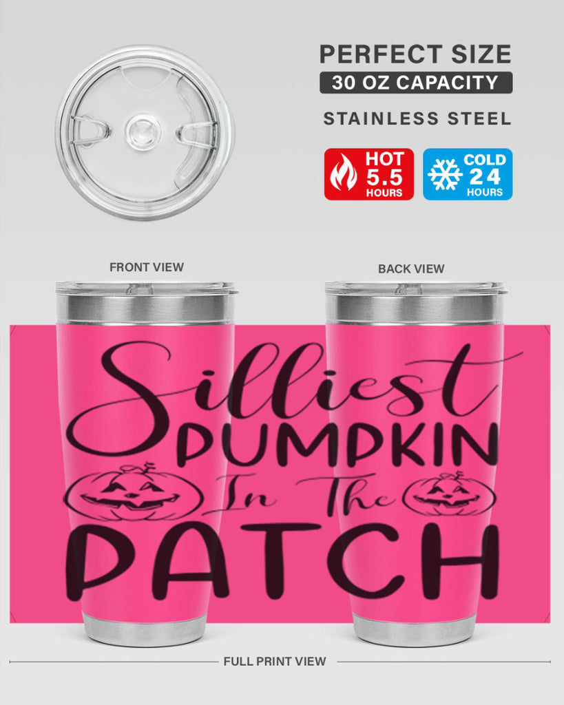 silliest pumpkin in the patch 573#- fall- Tumbler