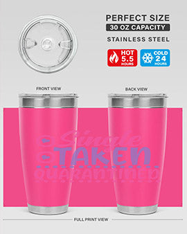 single taken quarantined Style 44#- corona virus- Tumbler