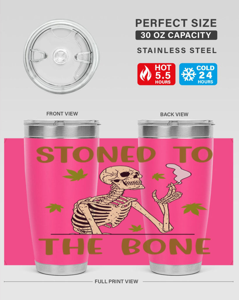 stones to the bone 264#- marijuana- Tumbler