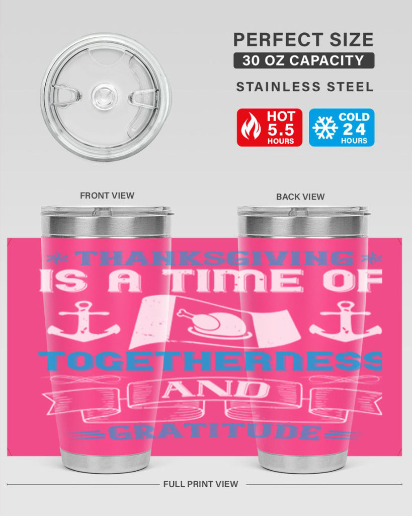 thanksgiving is a time of togetherness and gratitude 12#- thanksgiving- Tumbler