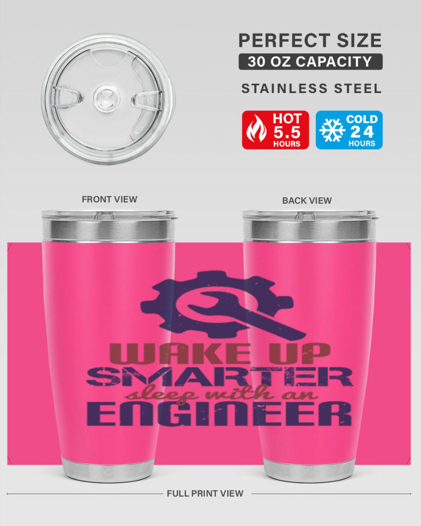 wake up smarter sleep with an engineer Style 31#- engineer- tumbler