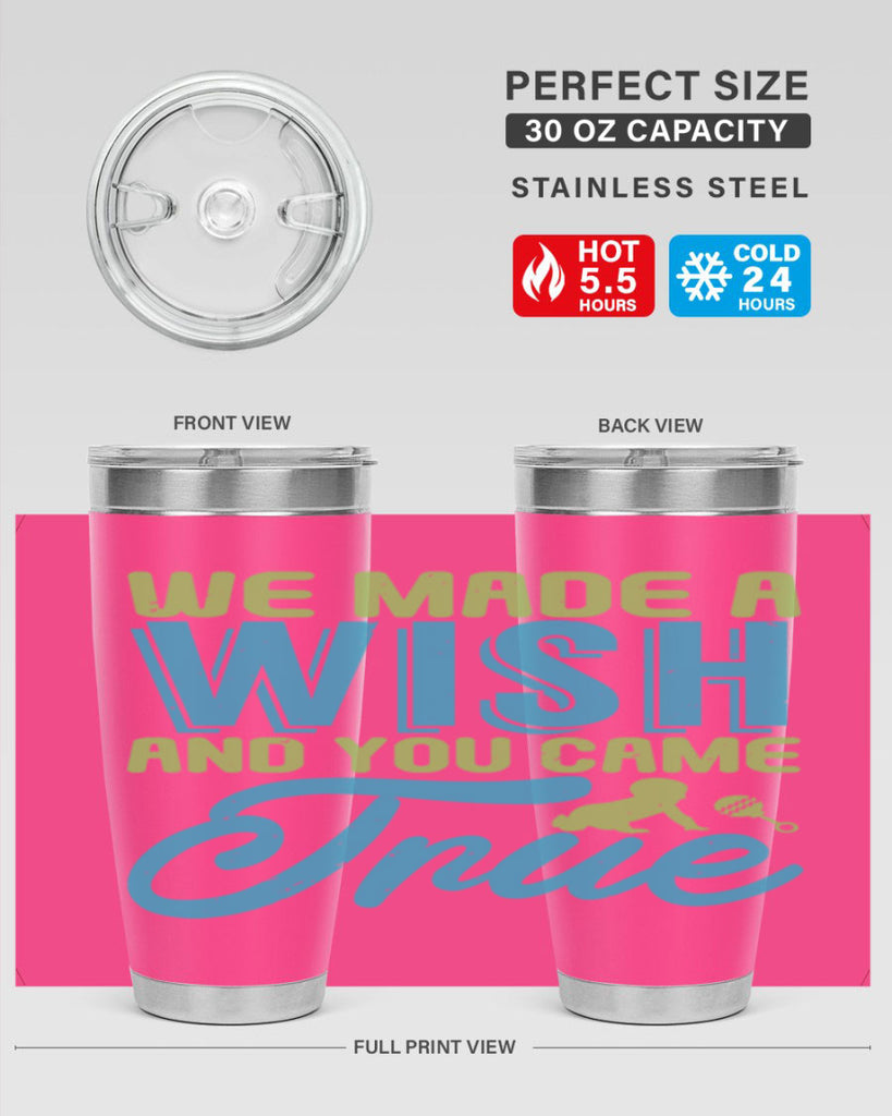 we made a wish and you can true Style 164#- baby- tumbler