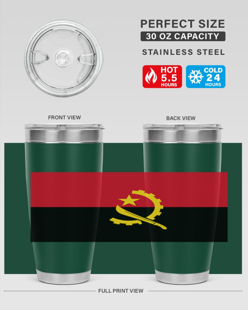 Angola 193#- world flags- Tumbler