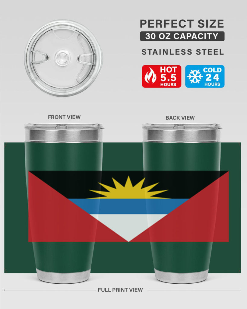 Antigua and Barbuda 192#- world flags- Tumbler
