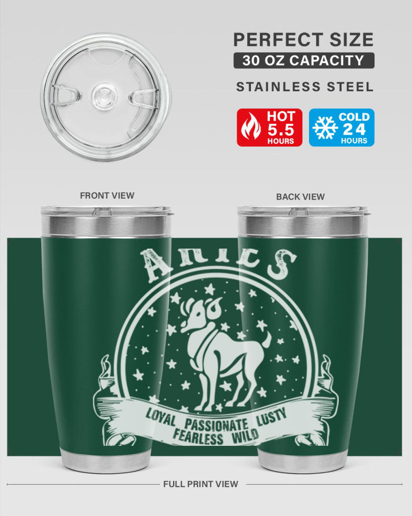 Aries 2#- zodiac- Tumbler