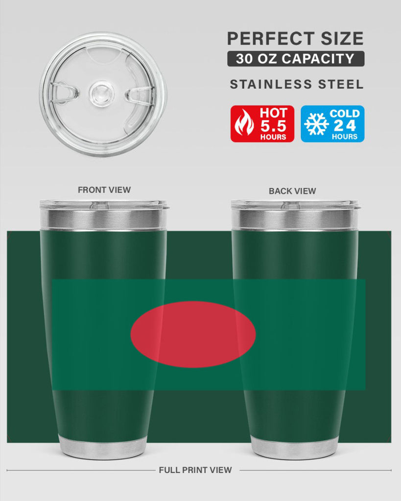 Bangladesh 184#- world flags- Tumbler