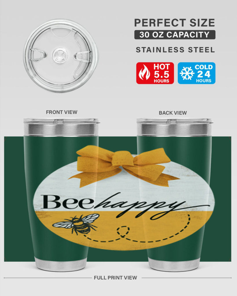 Bee Happy Mockup27#- spring- Tumbler