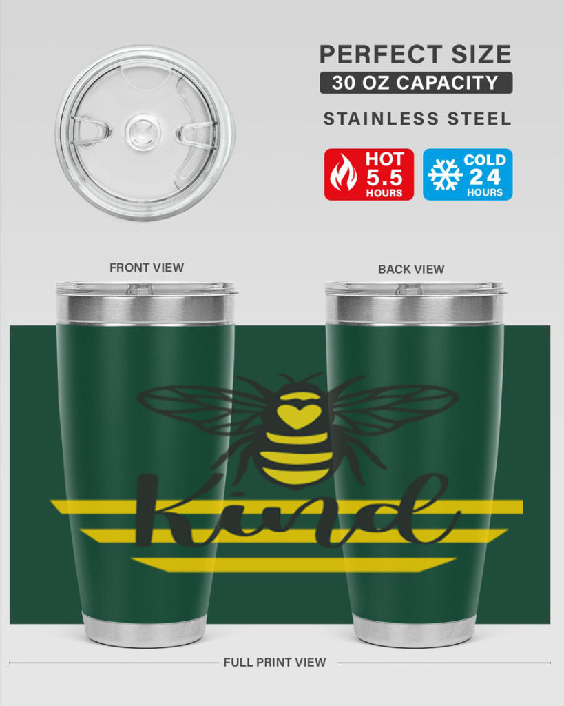 Bee Kind32#- spring- Tumbler