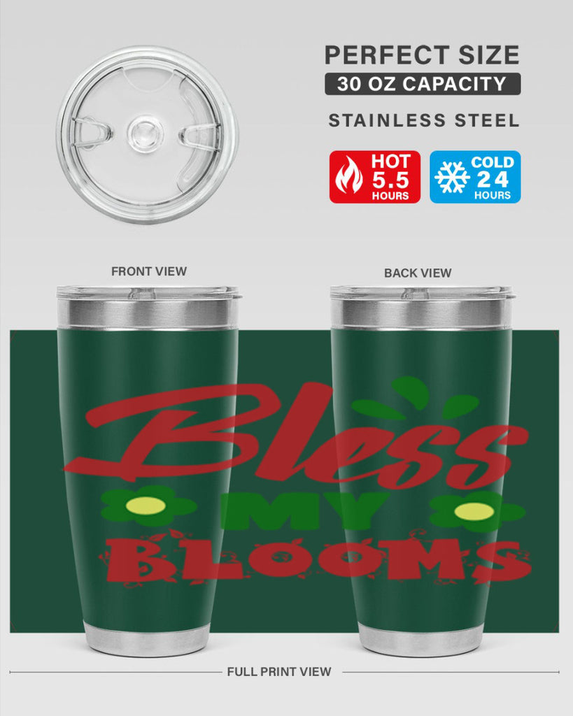Bless My Blooms 61#- spring- Tumbler