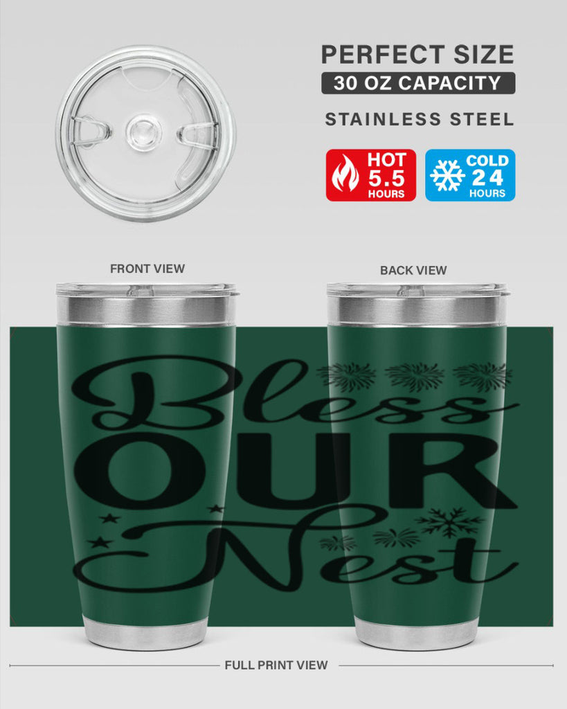 Bless Our Nest 51#- spring- Tumbler