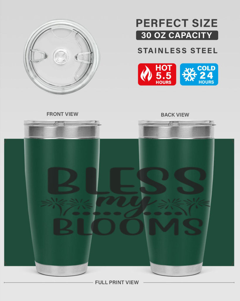 Bless my blooms 39#- spring- Tumbler