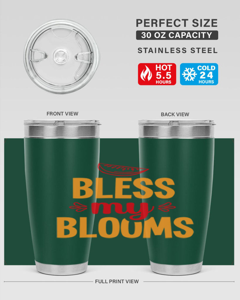 Bless my blooms 41#- spring- Tumbler