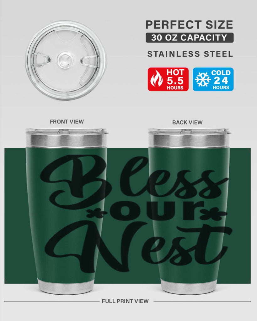 Bless our nest  design 70#- spring- Tumbler