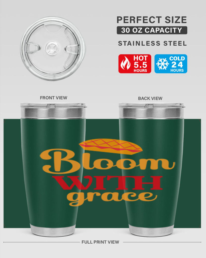 Bloom with grace 81#- spring- Tumbler