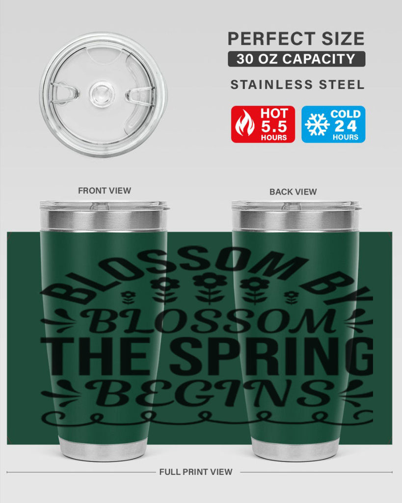 Blossom by blossom the spring 93#- spring- Tumbler