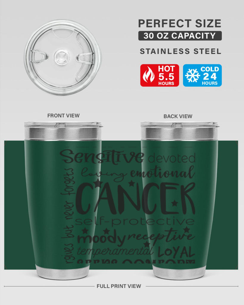 Cancer 565#- zodiac- Tumbler