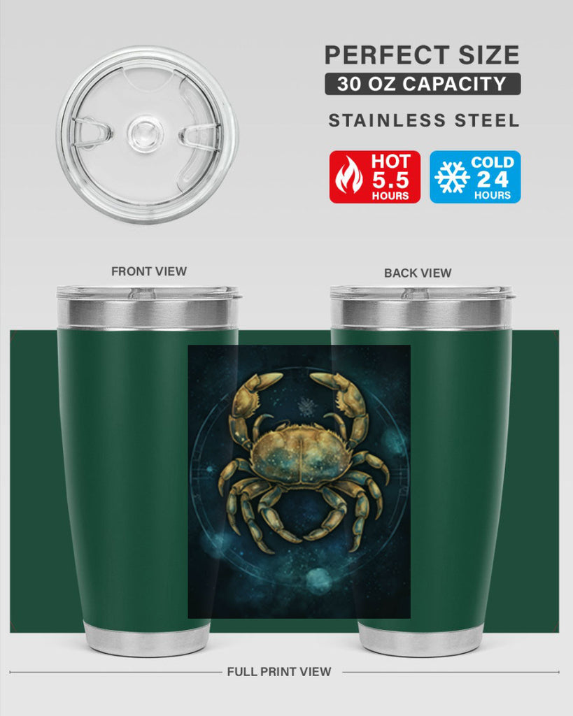 Cancer 57#- zodiac- Tumbler