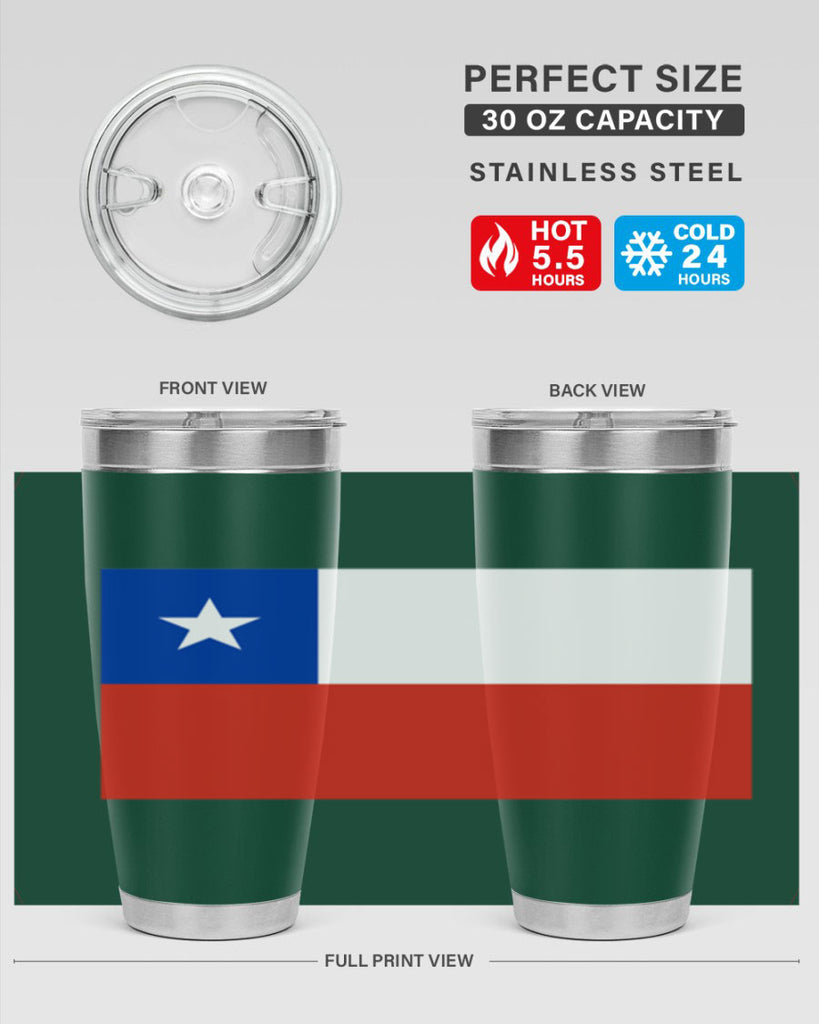 Chile 163#- world flags- Tumbler