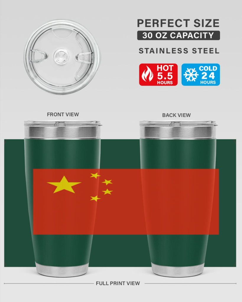 China 162#- world flags- Tumbler