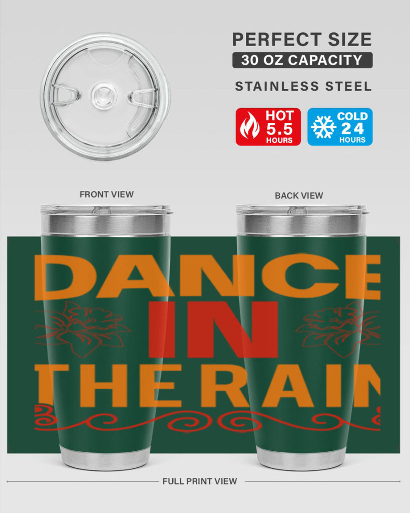 Dance in the rain 117#- spring- Tumbler