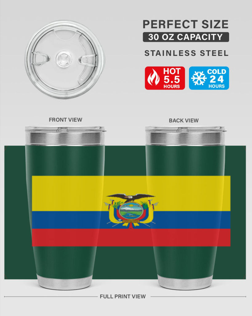 Ecuador 147#- world flags- Tumbler