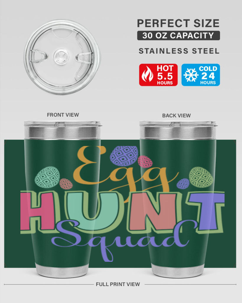 Egg hunt squad130#- spring- Tumbler