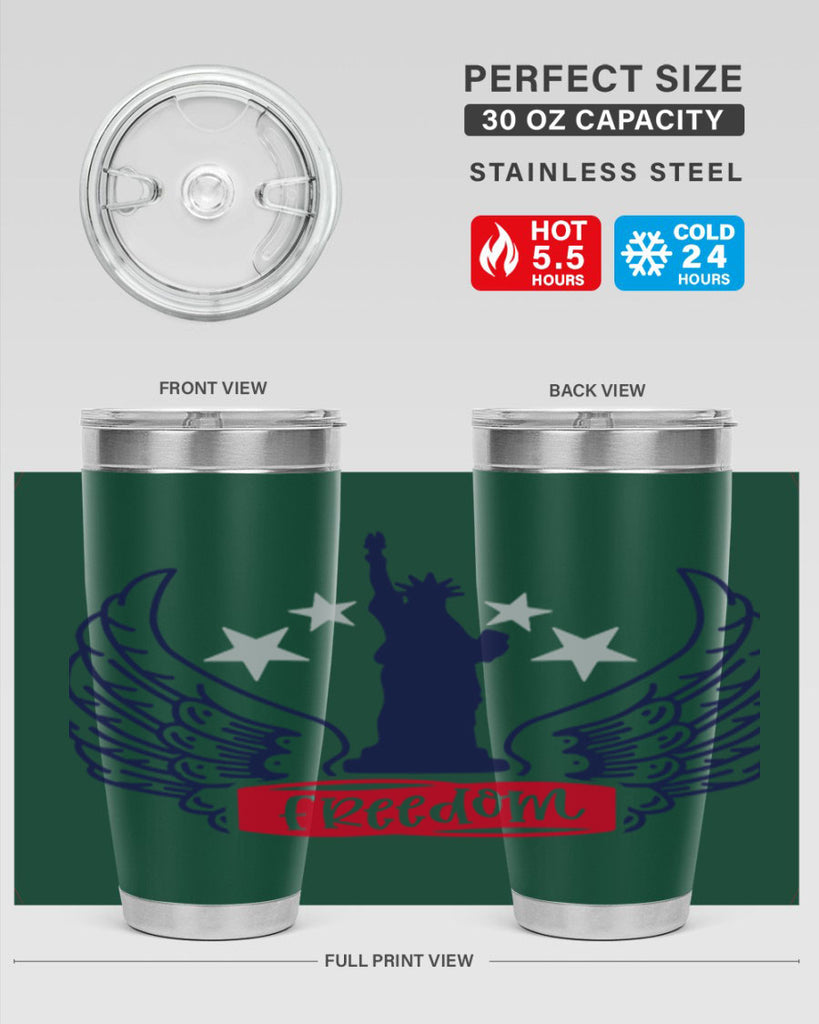 Freedom Style 150#- Fourt Of July- Tumbler
