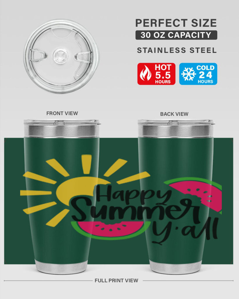 Happy Summer Yall Style 41#- summer- Tumbler