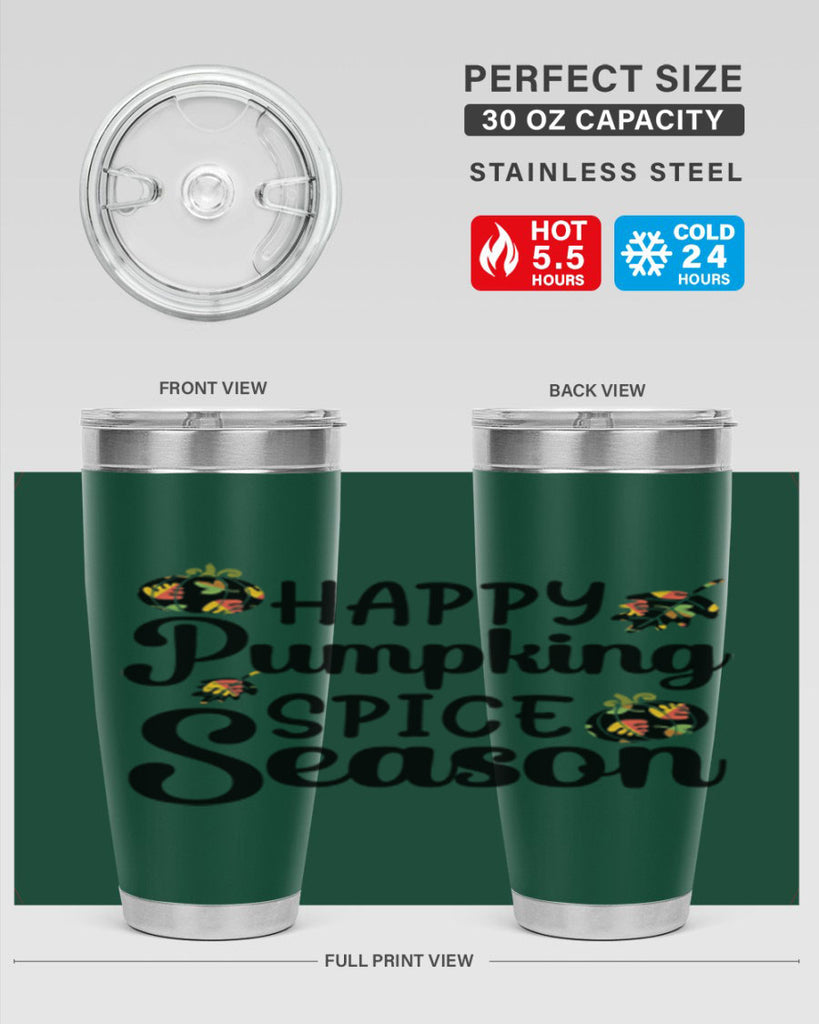 Happypumpkinspiceseason 258#- fall- Tumbler