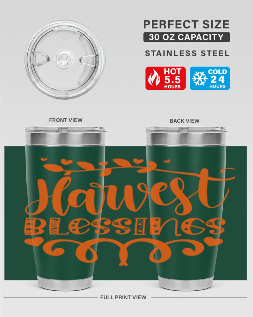 Harvest Blessings 266#- fall- Tumbler