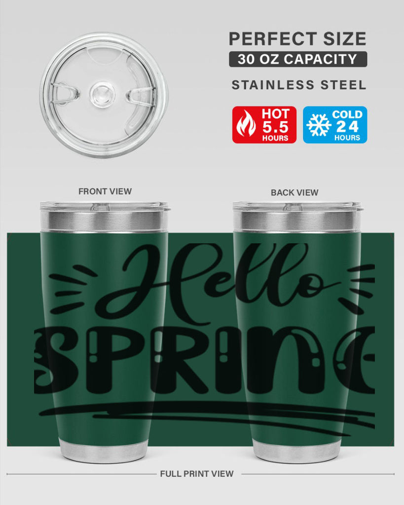 Hello Spring  229#- spring- Tumbler