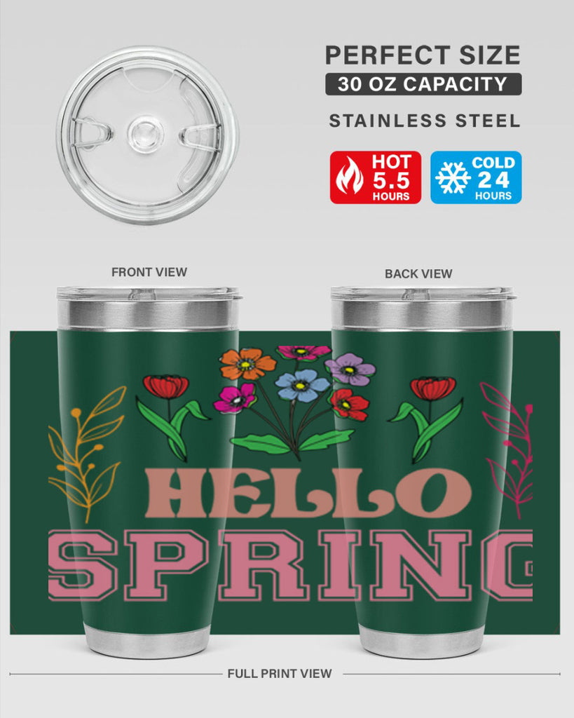 Hello Spring  234#- spring- Tumbler