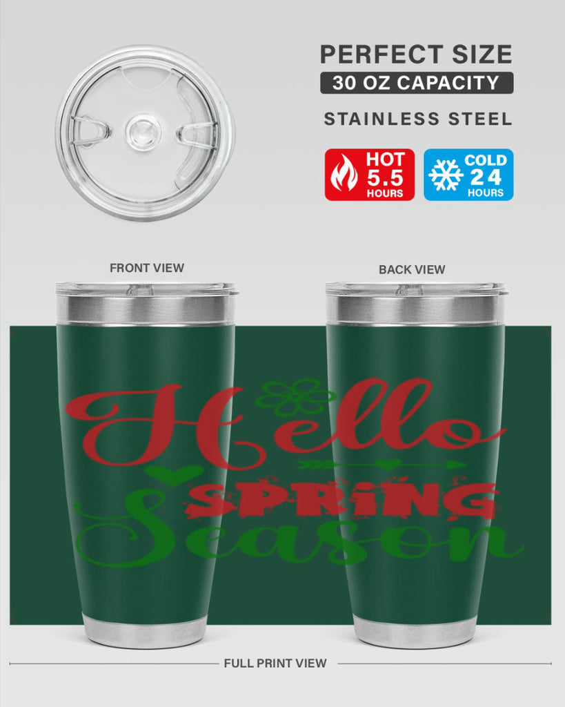 Hello Spring Season 224#- spring- Tumbler