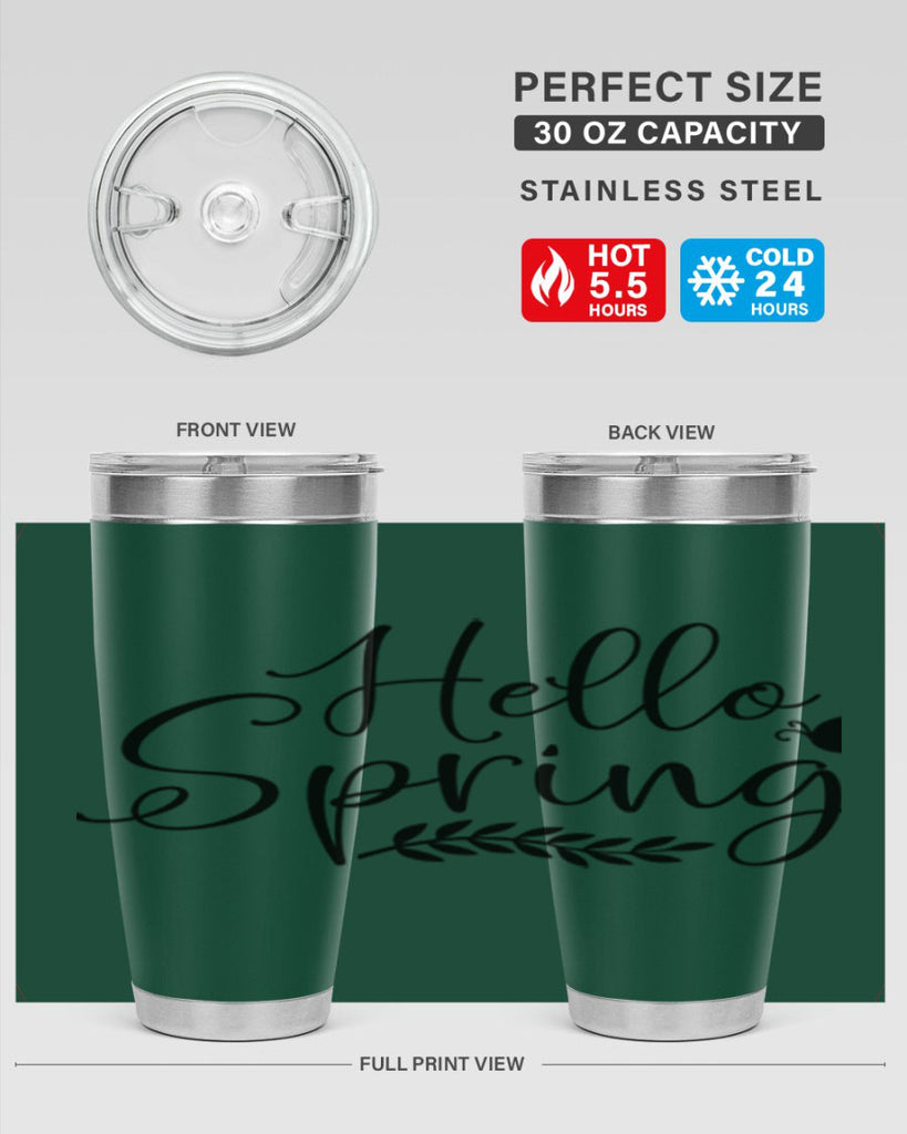 Hello spring design  222#- spring- Tumbler